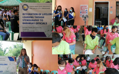 Integration Of Lifelong Learning Through Stenography For Barangay Officials
