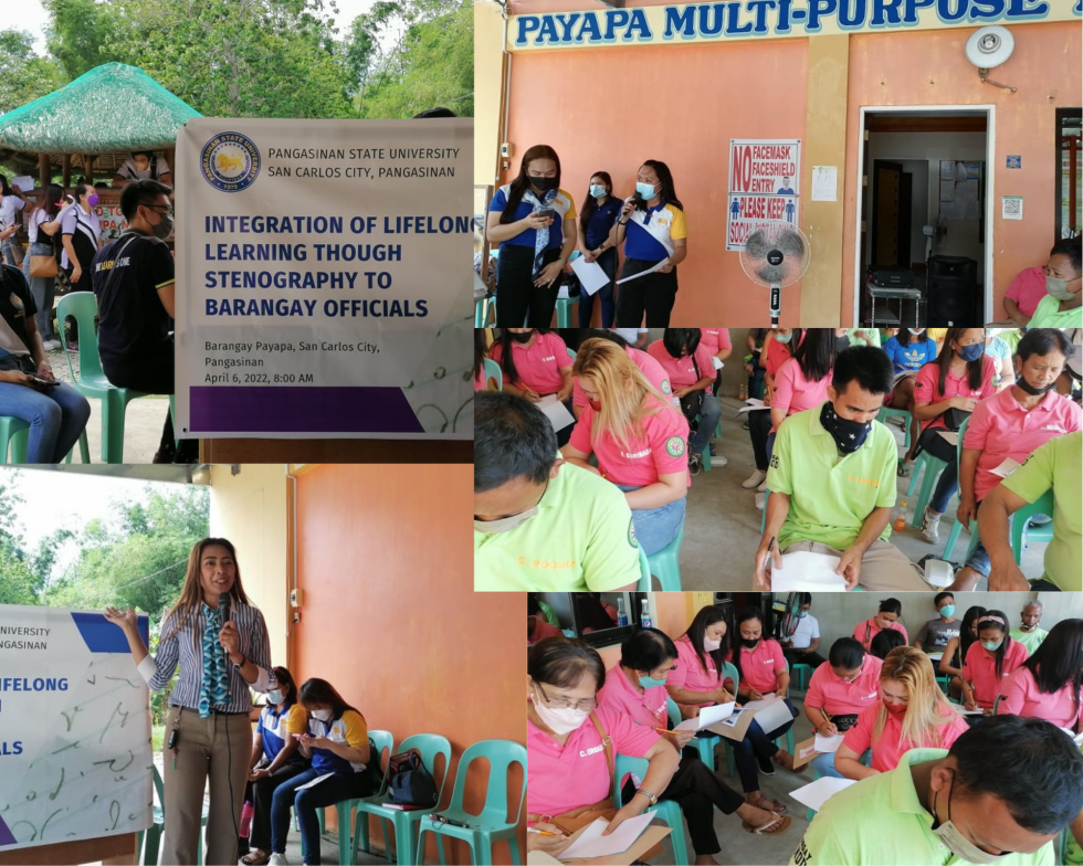 Integration Of Lifelong Learning Through Stenography For Barangay ...